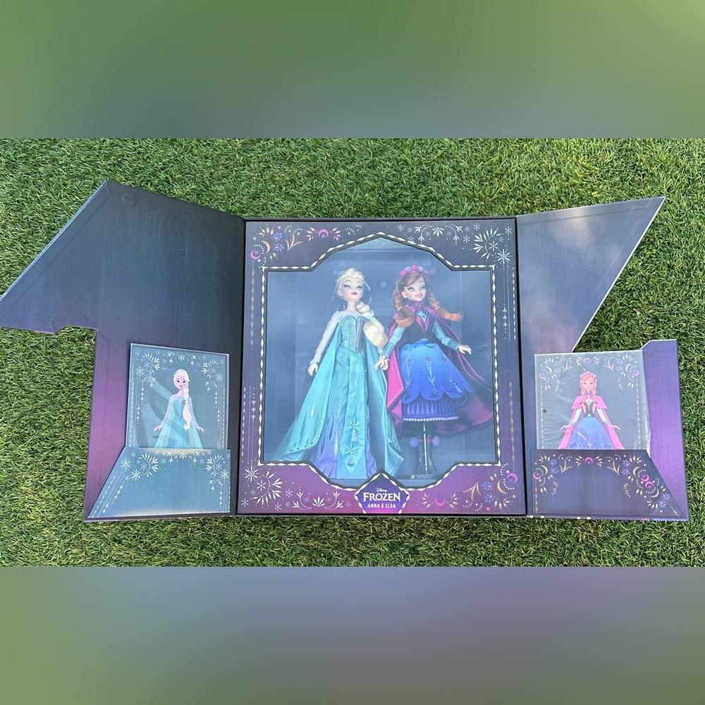 Frozen Anna and Elsa Limited Edition Collector Doll Brittany Lee Designer NEW